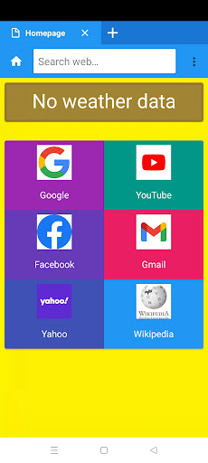 Golden Browser Screen 3
