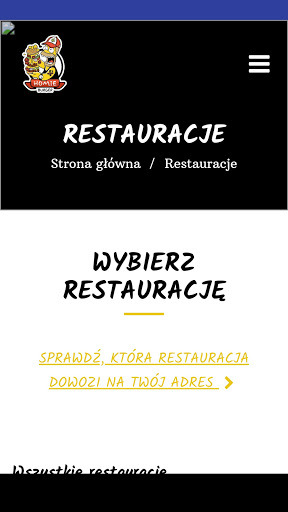 Android application Homie Burger screenshort