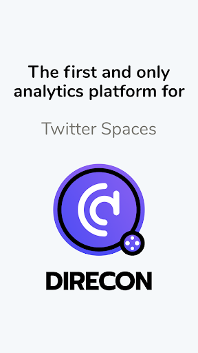 Direcon for Twitter Spaces Screen 3