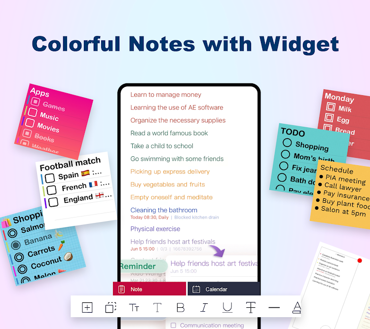 Notepad - Color Notes, Lists - 1.5 - (Android)