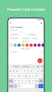 Taskeet - Reminders and Alarms Screenshots