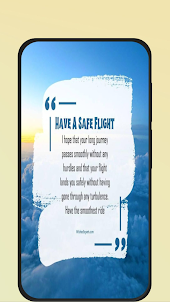 safe flight wishes