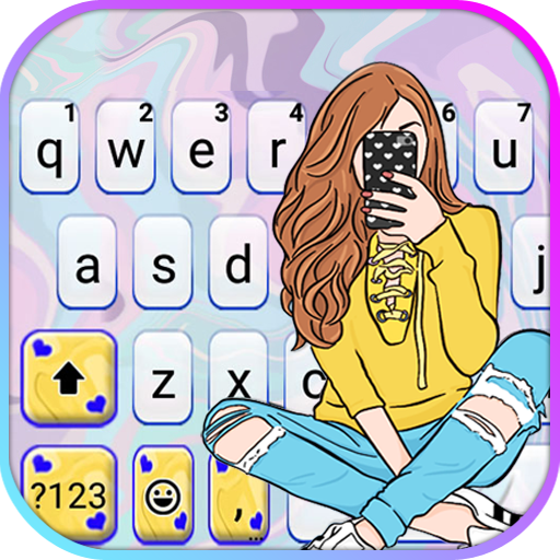 Phone Selfie Girl Keyboard The Download on Windows