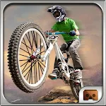 Cover Image of Download VR - MTB Downhill bicycle raci  APK