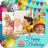 Birthday Photo Video Maker With Music icon