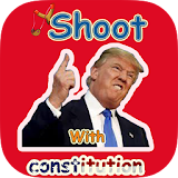 Shoot Trump With Constitution icon