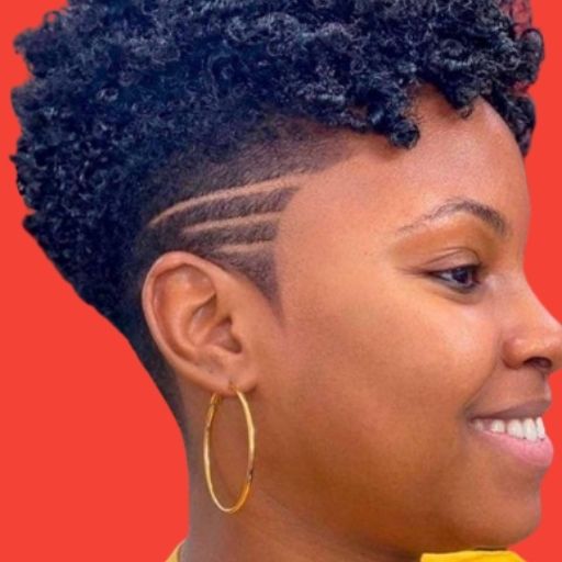 African American Short Hair logo