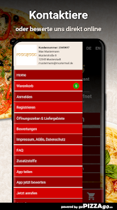 Screenshot 3 Monsoon Indisches München android