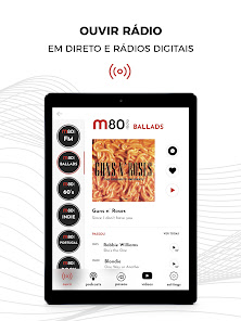 Captura de Pantalla 10 M80 Portugal's Radio android