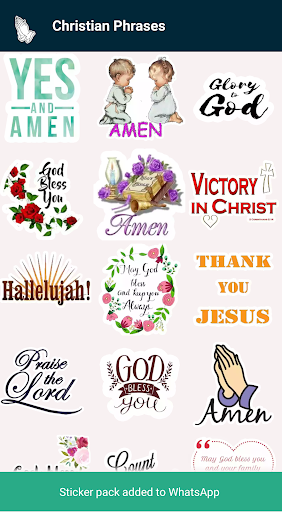 Christian Stickers screenshot 6