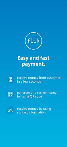 Android application Flik POS screenshort