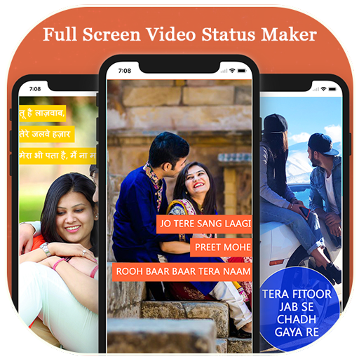Full Screen Video Status Maker logo
