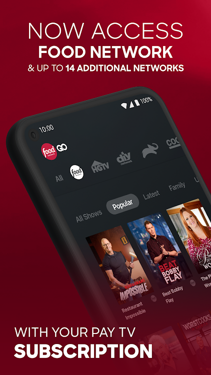 Food Network GO - Live TV - 3.53.0 - (Android)