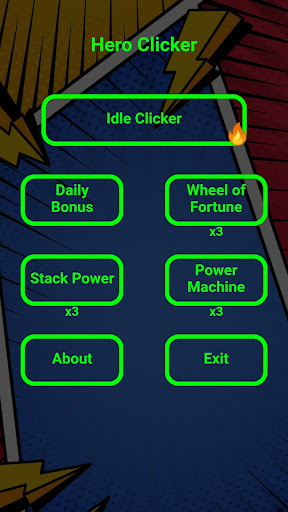 Hero Idle Clicker Screen 2