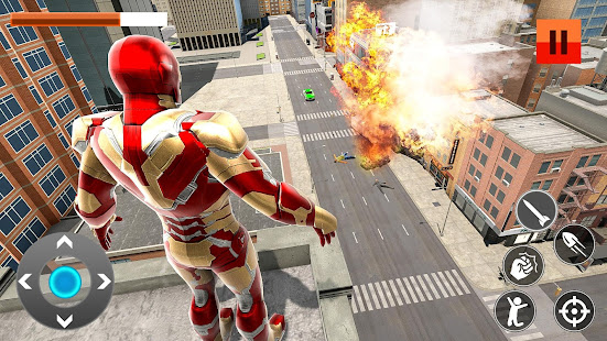 Iron Super Hero Vs. City Gangs 1.3.25 APK screenshots 2