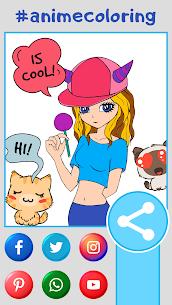 Anime Coloring book 3
