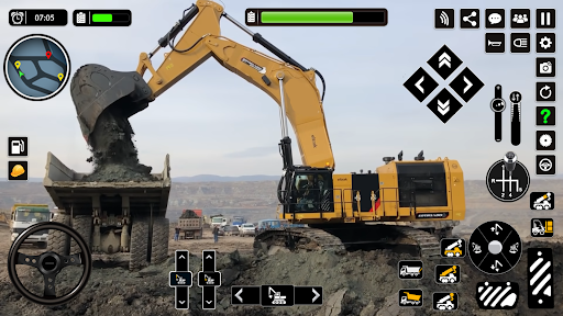 Snow Offroad Construction Game