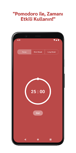 Android application Clean Pomodoro screenshort