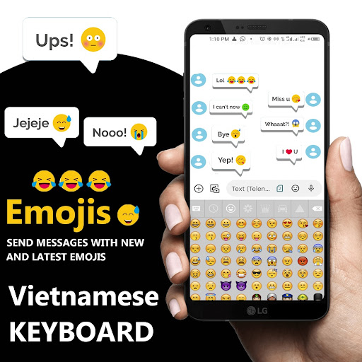 Android application Vietnamese keyboard screenshort