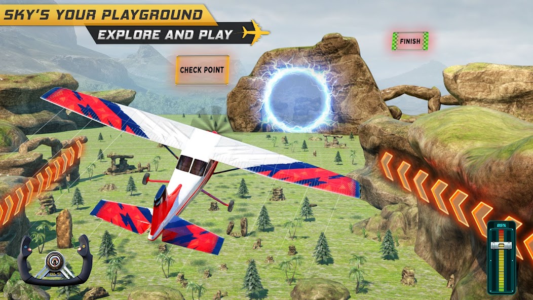 Airplane Game 3D: Flight Pilot banner