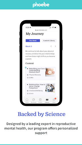 Android application Phoebe screenshort