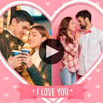 Cover Image of Download Love video maker with music  APK