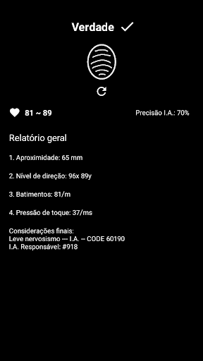 Detector de mentiras Screen 3