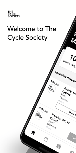 Android application The Cycle Society screenshort