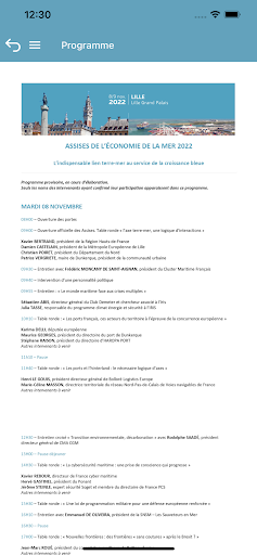 Assises Économie de la Mer Screen 2