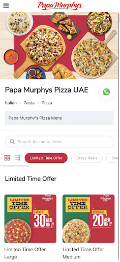 Papa Murphys Pizza UAE Screen 2