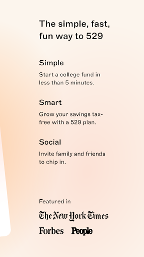 Backer: Smart 529 Savings Screen 2