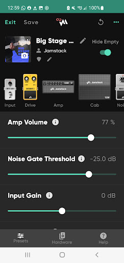 Android application Jamstack screenshort