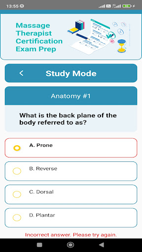 Massage Therapist Exam Prep Screen 3