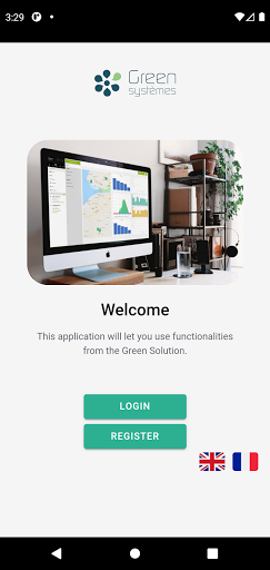 Android application Green Companion screenshort