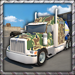 Cover Image of Download Big Army Trucks Parking 3D  APK