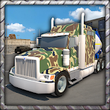 Big Army Trucks Parking 3D icon