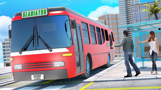Bus Driving Simulator Bus game  screenshots 12