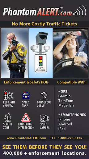 Android application PhantomALERT screenshort