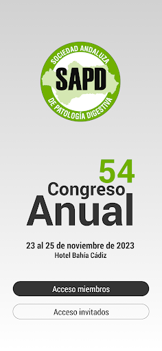 Android application SAPD Congreso Anual screenshort