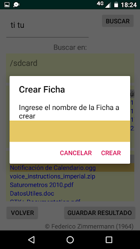 Explorar Carpetas Screen 2