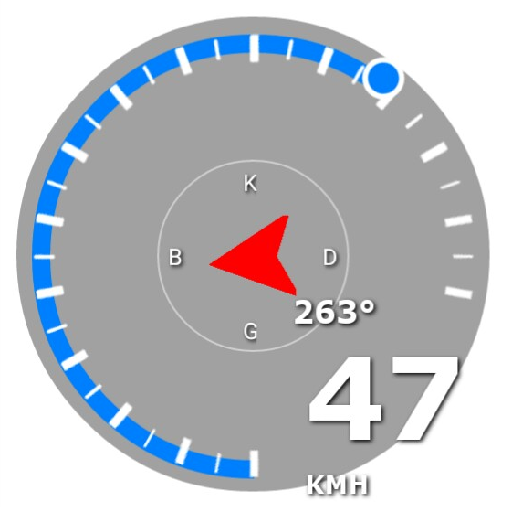 GForce and Speedometer logo