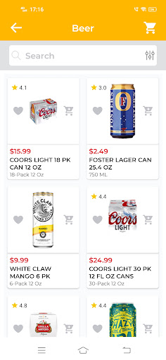Shoreview Liquors Screen 3