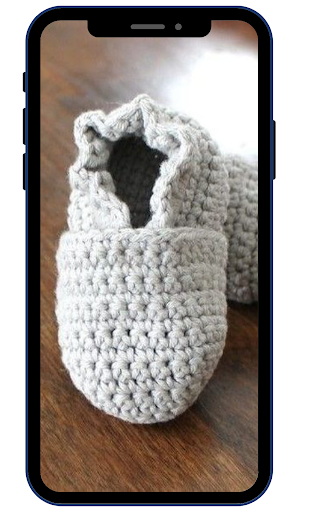 Android application Crochet Baby Booties screenshort
