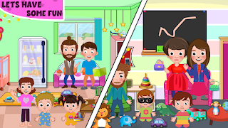 My Family Town Playhouse Party - Screenshot 3