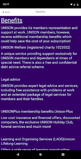 Unison Blaenau Gwent Screen 3