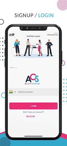 Android application ACS Partner screenshort