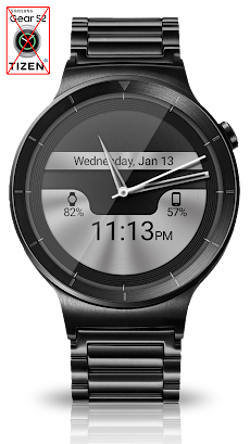 Brushed Chrome HD Watch Face & Clock Widgetのおすすめ画像5