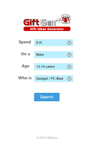 GiftGen - Gift Ideas Generator