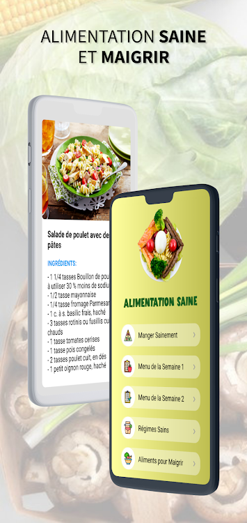 Manger sainement avec recettes - 1.0.4 - (Android)