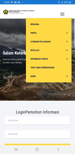 Android application PPID screenshort